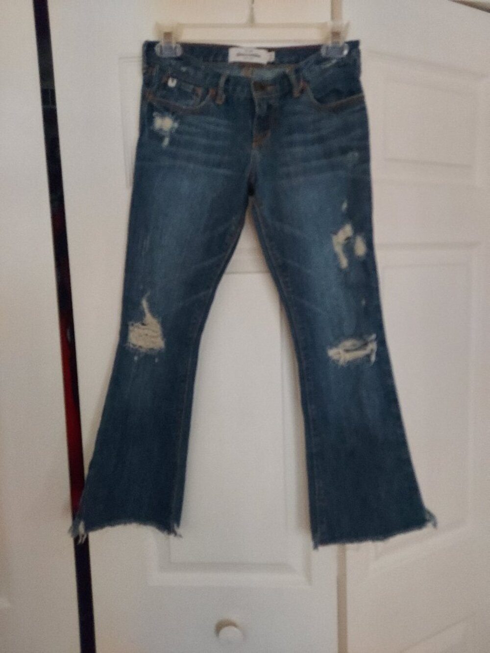 Abercrombie Girls flare jeans size 14
